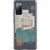 Galaxy S20 FE Teal Winter Scraps Collage Clear Phone Case - The Urban Flair