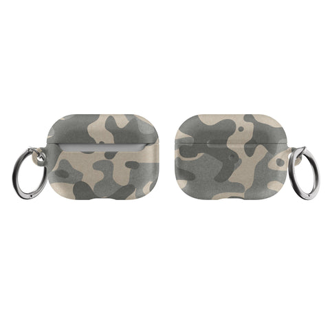 Shop The Textured Camo Print AirPods Case Exclusively at The Urban Flair - Trendy Aesthetic Covers Available For Your Original Apple AirPods and AirPods Pro