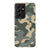 Textured Camo Print Tough Phone Case Galaxy S21 Ultra Gloss [High Sheen] exclusively offered by The Urban Flair