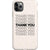 iPhone 11 Pro Max Thank You Grocery Bag Biodegradable Phone Case - The Urban Flair