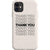 iPhone 11 Thank You Grocery Bag Biodegradable Phone Case - The Urban Flair
