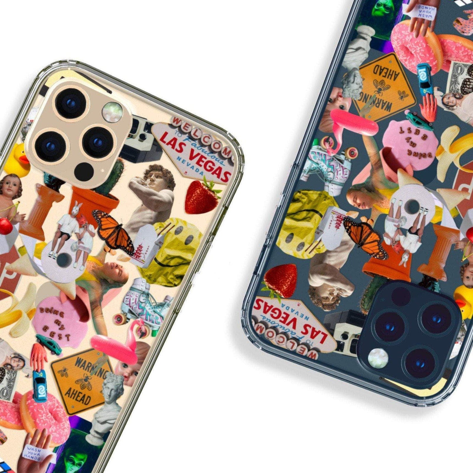 The Weirdest Collage Clear Phone Case The Weirdest Collage Clear Phone Case