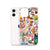 The Weirdest Collage Clear Phone Case iPhone 12 Pro Max by The Urban Flair (The Weirdest Collage Case for iPhone 12 Mini 11 Pro Max XR XS 7 8 Plus SE 2020 Clear Cover With Aesthetic Scraps Design The Urban Flair Feat)