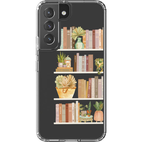 Trendy Book Shelf Clear Phone Case