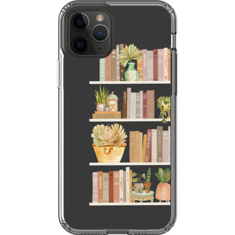 Trendy Book Shelf Clear Phone Case