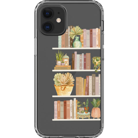 Trendy Book Shelf Clear Phone Case