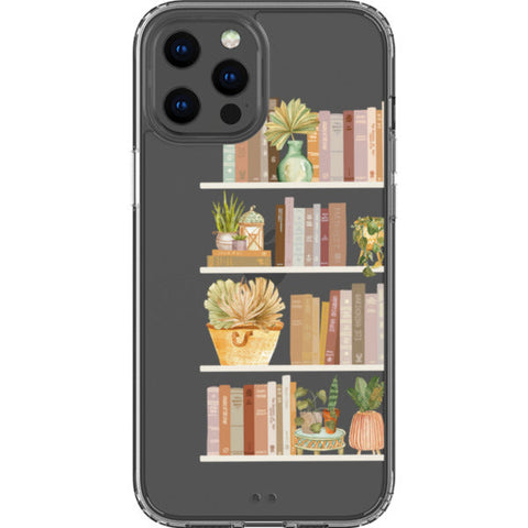 Trendy Book Shelf Clear Phone Case