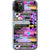 iPhone 11 Pro Trippy 90s Glitch Clear Phone Case - The Urban Flair