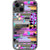 iPhone 13 Trippy 90s Glitch Clear Phone Case - The Urban Flair