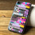 Trippy 90s Glitch Clear Phone Case iPhone 12 11 Pro Max XS Max XR X 7 Plus 8 Plus Galaxy S20 S10 Cover With Memphis Design iPhone 12 Pro Max by The Urban Flair (Trippy 90s Glitch Clear Phone Case iPhone 12 11 Pro Max XS Max XR X 7 Plus 8 Plus Galaxy S20 S10 Cover With Memphis Design) Feat