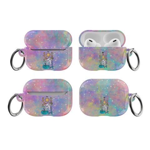 Pro Gloss (High Sheen) Trippy Tarot Card Airpods Cases - The Urban Flair