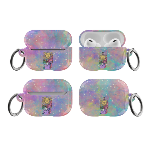 Pro Gloss (High Sheen) Trippy Tarot Card Airpods Cases - The Urban Flair