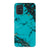 Galaxy A51 4G Satin (Semi-Matte) Turquoise Stone Print Tough Phone Case - The Urban Flair
