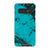 Galaxy S10 Gloss (High Sheen) Turquoise Stone Print Tough Phone Case - The Urban Flair