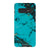Galaxy S10 Plus Satin (Semi-Matte) Turquoise Stone Print Tough Phone Case - The Urban Flair