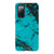 Galaxy S20 FE Satin (Semi-Matte) Turquoise Stone Print Tough Phone Case - The Urban Flair