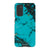 Galaxy S20 Satin (Semi-Matte) Turquoise Stone Print Tough Phone Case - The Urban Flair
