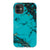 iPhone 11 Satin (Semi-Matte) Turquoise Stone Print Tough Phone Case - The Urban Flair