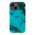 iPhone 13 Mini Gloss (High Sheen) Turquoise Stone Print Tough Phone Case - The Urban Flair