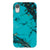 iPhone XR Gloss (High Sheen) Turquoise Stone Print Tough Phone Case - The Urban Flair