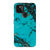 Pixel 4A 5G Satin (Semi-Matte) Turquoise Stone Print Tough Phone Case - The Urban Flair