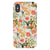 Vintage Floral Hummingbird Tough Phone Case iPhone X/XS Gloss [High Sheen] exclusively offered by The Urban Flair