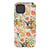 Vintage Floral Hummingbird Tough Phone Case Pixel 4 Satin [Semi-Matte] exclusively offered by The Urban Flair