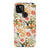 Vintage Floral Hummingbird Tough Phone Case Pixel 4A 5G Satin [Semi-Matte] exclusively offered by The Urban Flair