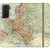 Galaxy S21 Vintage Travel Map Wallet Phone Case - The Urban Flair