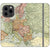 iPhone 13 Pro Vintage Travel Map Wallet Phone Case - The Urban Flair