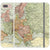 iPhone 7 Plus/8 Plus Vintage Travel Map Wallet Phone Case - The Urban Flair