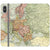 iPhone XS Max Vintage Travel Map Wallet Phone Case - The Urban Flair