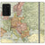 Note 20 Ultra Vintage Travel Map Wallet Phone Case - The Urban Flair