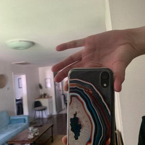 Warm Geode Clear Phone Case iPhone 12 Pro Max by The Urban Flair (Customer Feat)