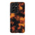 Warm Tortoise Shell Print Tough Phone Case Galaxy S21 Ultra Gloss [High Sheen] exclusively offered by The Urban Flair
