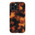 iPhone 12 Pro Max Satin (Semi-Matte) Warm Tortoise Shell Print Tough Phone Case - The Urban Flair