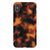 iPhone XS Max Satin (Semi-Matte) Warm Tortoise Shell Print Tough Phone Case - The Urban Flair