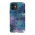 iPhone 12 Gloss (High Sheen) Watercolor Celestial Space Tough Phone Case - The Urban Flair