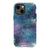 iPhone 13 Mini Gloss (High Sheen) Watercolor Celestial Space Tough Phone Case - The Urban Flair