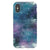 iPhone X/XS Satin (Semi-Matte) Watercolor Celestial Space Tough Phone Case - The Urban Flair