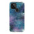 Pixel 4A 5G Satin (Semi-Matte) Watercolor Celestial Space Tough Phone Case - The Urban Flair
