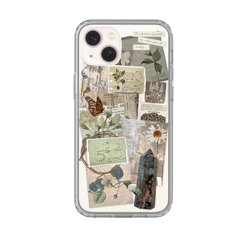 What You Do Today Scraps Collage Phone Case For iPhone 13 Pro Max 12 Mini 11 XR XS 7 8 Plus SE 2020 Aesthetic Moodboard Design Feat